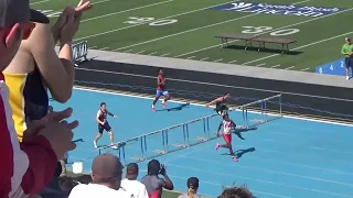 IHSA 3A State Prelims 300 Hurdles