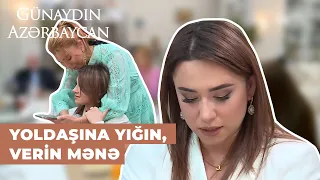 Günaydın Azərbaycan | Xoşqədəm Hidayətqızı canlı efirdə Leyla və yoldaşını barışdırmağa çalışdı