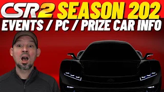 CSR2 Season 202 Prestige cup | Prize Car and Event info