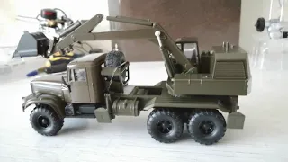 КРАЗ-255 б1 эов-4421.Боевой  динозавр.мод.1:43