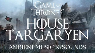 House Targaryen | Game of Thrones Inspired Music | Ambient Music with Blowing Wind and Snow