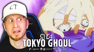 WTF IS HIS PROBLEM?!! | Tokyo Ghoul S1 Ep4 REACTION!