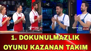 Masterchef all star yeni bölüm fragmanı 1. dokunulmazlık Oyununu Kim kazandı?