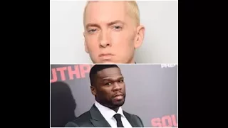 eminem on listening to 50 cent about getting off *drugs*