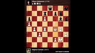 Magnus Carlsen vs Hikaru Nakamura | Chess Classic Cnockout, 2021