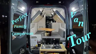 Van Tour- Perfect Family Campervan!  seats six| sleeps six | All the amenities!