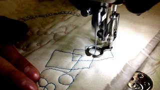 Лапка для стежки на прямострочной промышленной швейной машине