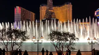 Time to say goodbye ( Bellagio fountains ) 2021 ( Valentine’s Day ) ( quarantine )