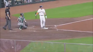 Myles Straw Walk Up Song and at bat...Astros vs. A's...Home Opener...4/8/21