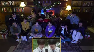 TREASURE Web Drama "The Mysterious Class" EP 8 Reaction Cam Highlight (트레저 웹드라마 "남고괴담")