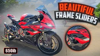 2023 BMW S 1000 RR | THE BEST Frame Sliders Installed!