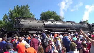 UP Big Boy 4014 at Rochelle IL Train Park July-30-2019.