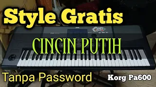 Style Gratis CINCIN PUTIH Korg Pa300/Pa600 Triaz 2020 TANPA PASSWORD