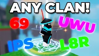 How To Join/Make ANY Clan You Want.. | Roblox BedWars