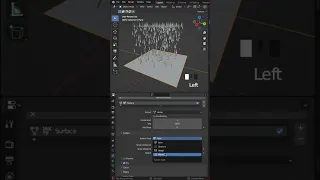 Easy Rain Animation in Blender in 1 min🔥😱 #shorts #blender #tutorial #blendertutorial