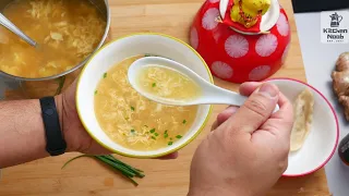 Como hacer sopa de huevo china