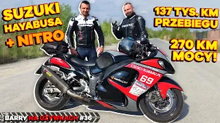 Suzuki Hayabusa + podtlenek azotu (Nitro) 🚀 Od nowości jeden właściciel 🚀 Barry na używkach #36