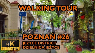 ⁴ᴷ⁶⁰ 🇵🇱 Poznan/Poland Walking Tour - #26 - Jezyce District (June 2021) [4K]