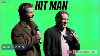 Glen Powell & Richard Linklater HIT MAN Sundance Film Festival premiere - January 22, 2024 4K