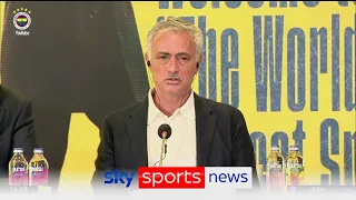 "I have zero interest in any player from Roma" | Jose Mourinho's first Fenerbahçe press conference