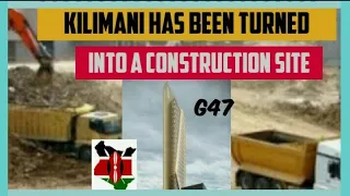 Nairobi's Kilimani area turned into a construction site