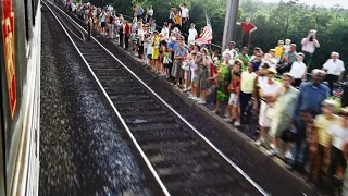 RFK's final journey: How America stood by train tracks to say farewell