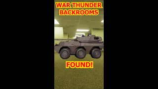 War Thunder's BACKROOMS found!