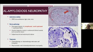 Neurologic involvement in amyloidosis