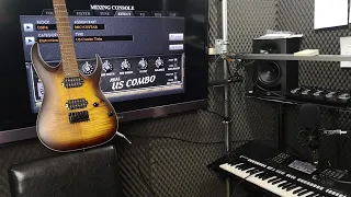 How to use Yamaha Keyboard as Guitar Amp with real time effects - DSP settings tutorial - HQ demo