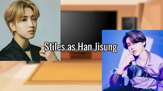 Teen Wolf react to Stiles as Han Jisung (AU DESCRIPTION)