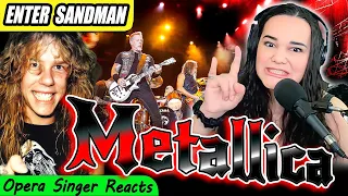 Metallica - Enter Sandman | Professional Singer and Vocal Coach Reacts