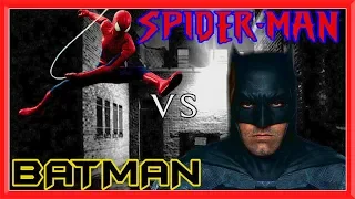 SPIDERMAN vs BATMAN in Real Life | Parkour, Flips & Kicks