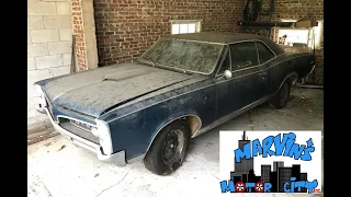 Marvin's Motor City Garage 1967 Pontiac GTO HO/4 speed Barn find