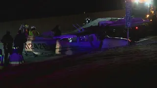 Plane Crash Landing on PA Turnpike