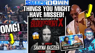 THINGS YOU MIGHT HAVE MISSED! WWE SMACKDOWN! BAYLEY SERIOUS INJURY! THE ROCK CONCERT RETURNS!