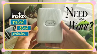 instax mini link printer review | need or want? #instaxminilink