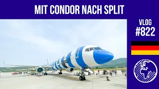 Condor 757 von FRA nach SPU | TripReport | Vlog 822