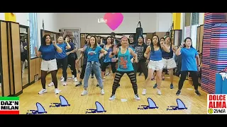 SHARKS 🐋🦈 - IMAGINE DRAGONS / DAZ'N MILAN ITALY (DANCE-ZUMBA)