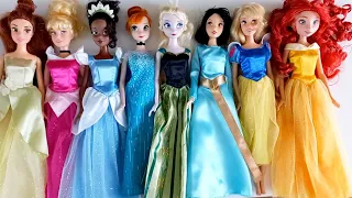 Disney Princess Doll Makeover ~ DIY Miniature Ideas for Barbie - Wig, Dress, Faceup, and More! DIY