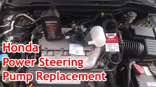 Honda Accord (Acura MDX) Noisy Power Steering Pump Replacement - 03' - 07'