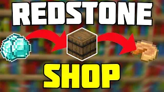 AFK Redstone Shop! minecraft 1 19