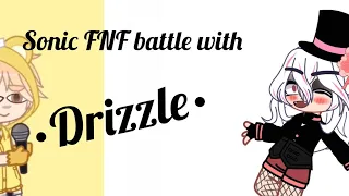 Fake Collab||Sonic Outfit Battle With @ •Drizzle • ||#drizzlessonicfnfdancebattle