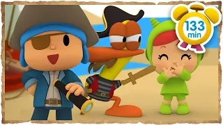 ☠️ POCOYO FULL EPISODES in ENGLISH - Pirates on Board! [ 133 min ] | VIDEOS and CARTOONS for KIDS