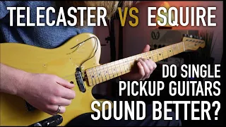 Does the neck pickup change the TONE (of the BRIDGE PICKUP?!) - TELE vs ESQUIRE