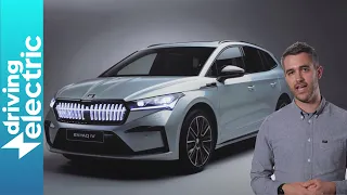 Skoda Enyaq iV – exclusive first look and walkaround of new electric Skoda SUV – DrivingElectric