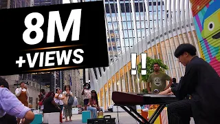 INSANE Street piano in New York City