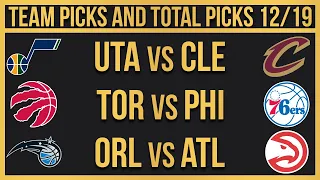 FREE NBA Picks Today 12/19/22 NBA Picks and Predictions