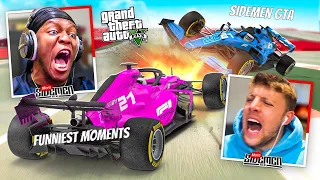 ONE HOUR OF SIDEMEN GTA #1 funniest moments