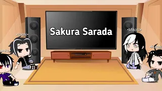 Saska Gacha|Family Uchiha|React to Sakura and sarada|Rockabye|Request