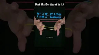 BEST Magic. Tutorial Easy Rubberband Trick (65). #magic #magictrick #shorts #Rubberbandtricks